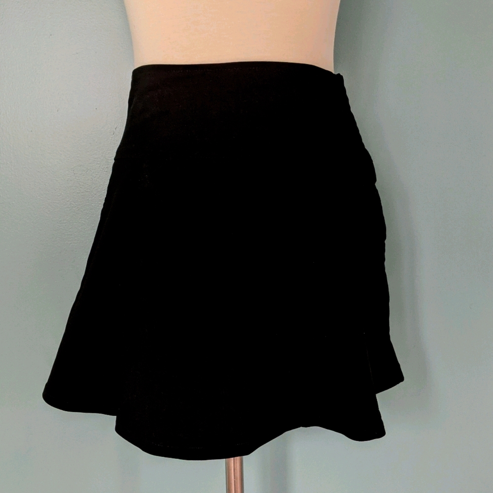 Vintage Black Cheerleader Skirt